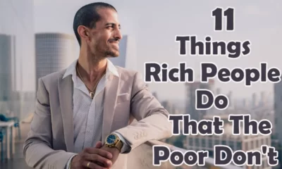 Things Rich People Do Poor Don't