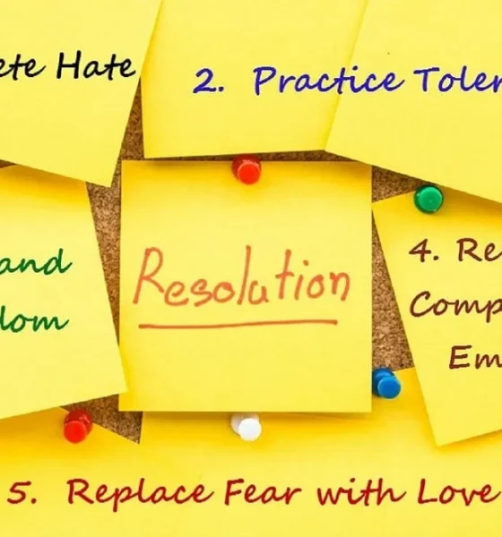 New Year Resolutions for Success