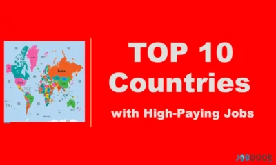 Top countries highest paying jobs