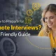 how to prepare for remote interview