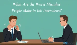 What Are the Worst Mistakes People Make in Job Interviews