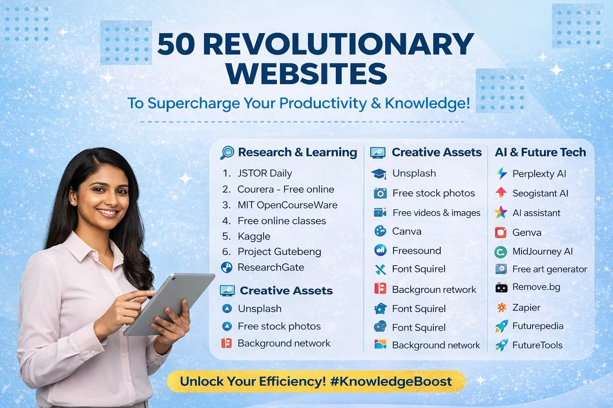 50 Remarkable Websites