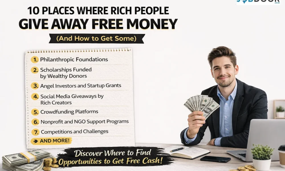 10 Places Where Rich People Give Away Free Money (And How You Can Get It)