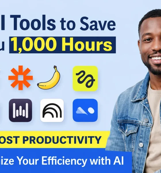 6 AI Tools Will Save 1000+ Hours