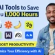 6 AI Tools Will Save 1000+ Hours