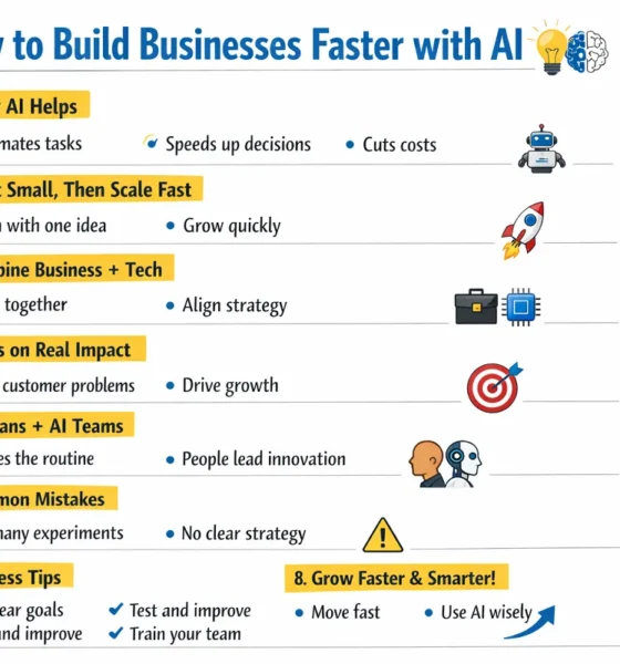 How to Build Businesses Faster with AI