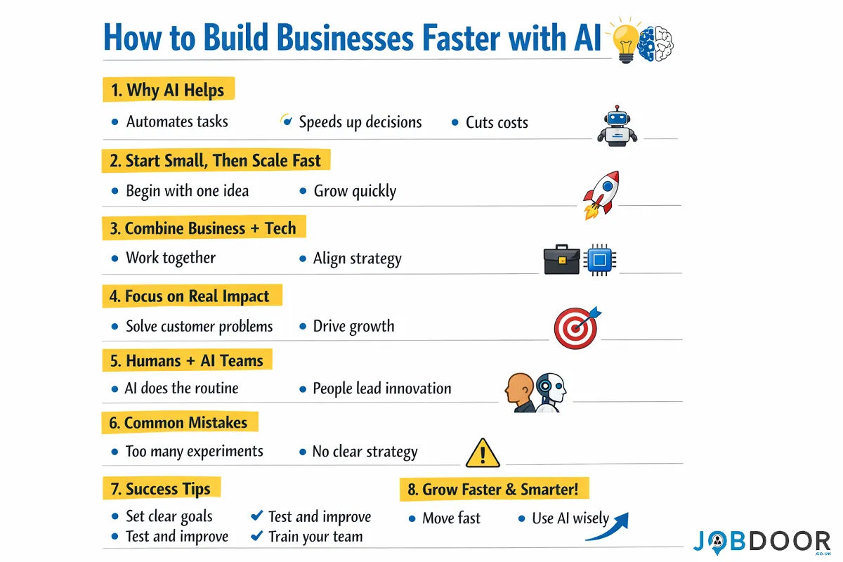 How to Build Businesses Faster with AI