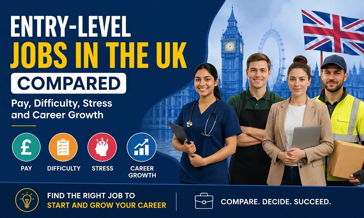 Entry-Level Jobs in the UK Compared