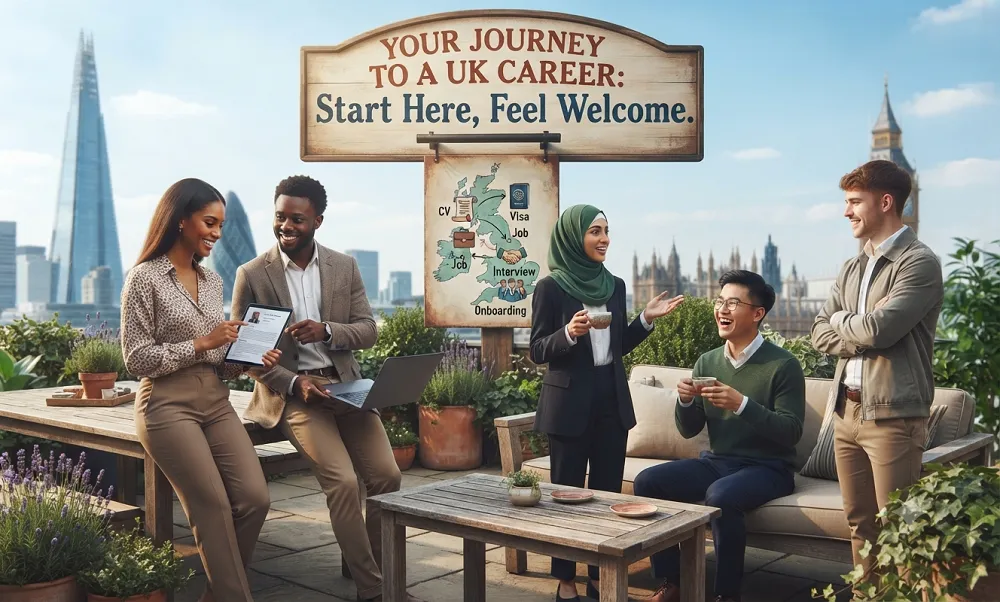 How to get a job UK step by step