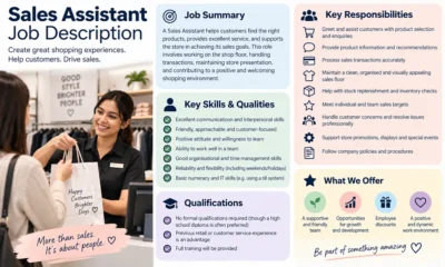Sales Assistant Job Description
