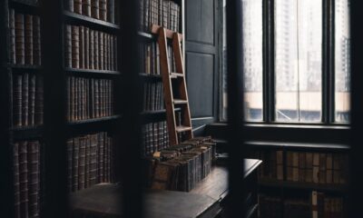 Legal books and professional workspace for a law career in the UK
