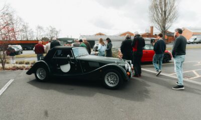 Students exploring an automotive engineering career in the UK